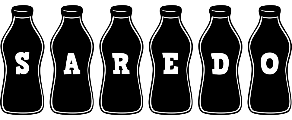 Saredo bottle logo
