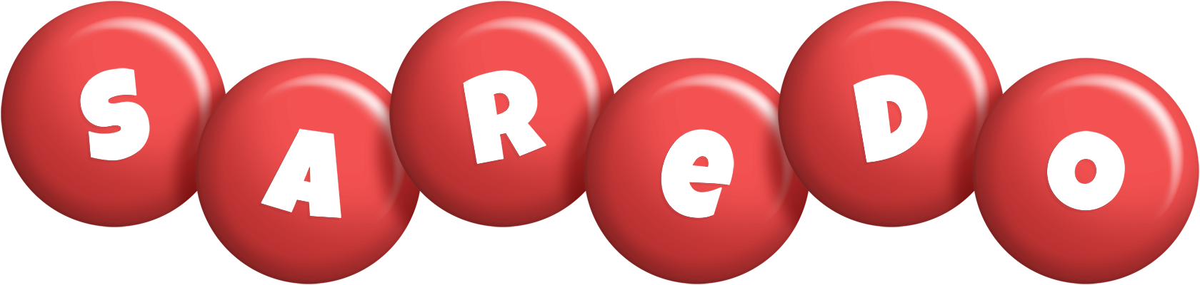 Saredo candy-red logo