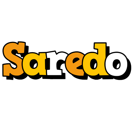 Saredo cartoon logo