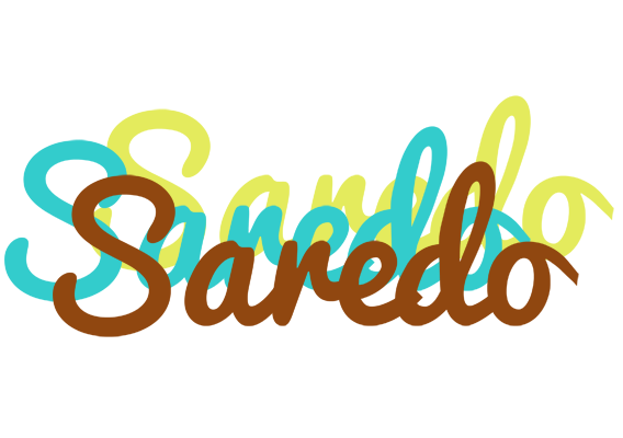 Saredo cupcake logo