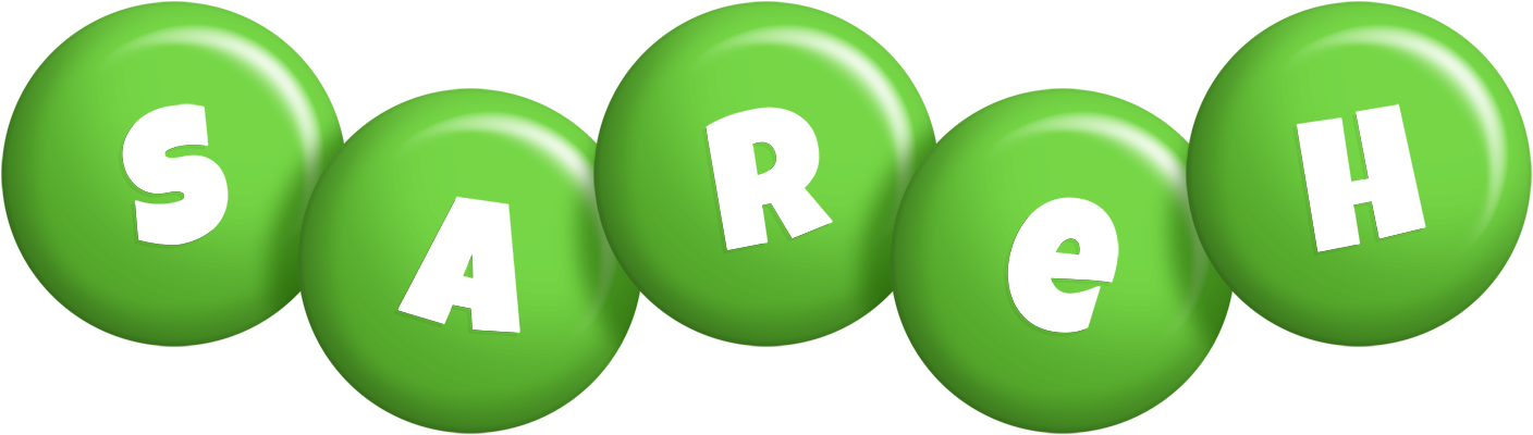 Sareh candy-green logo