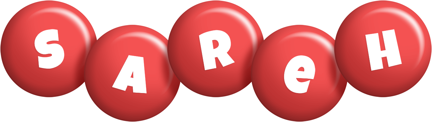 Sareh candy-red logo