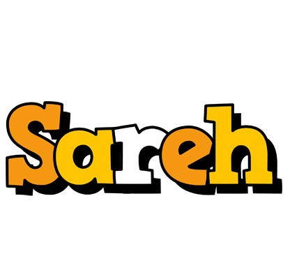 Sareh cartoon logo
