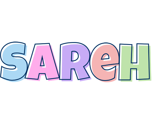 Sareh pastel logo
