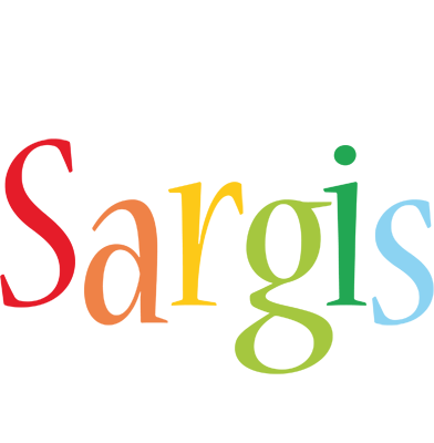 Sargis birthday logo
