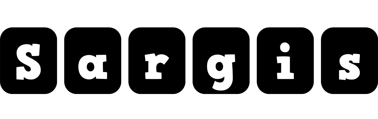 Sargis box logo