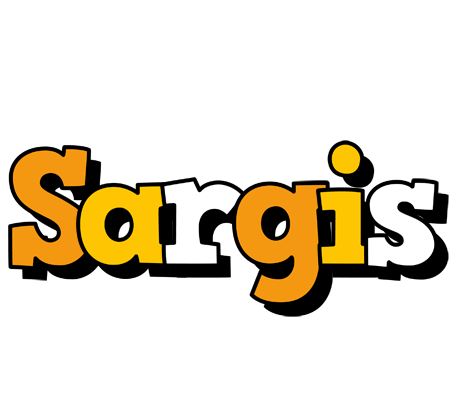 Sargis cartoon logo