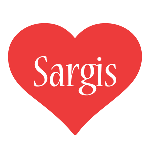 Sargis love logo