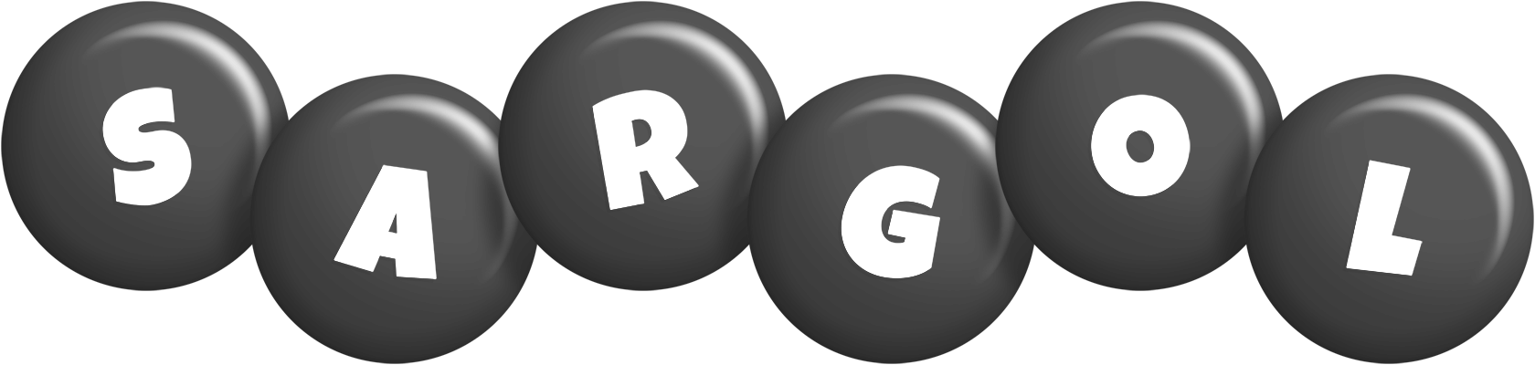 Sargol candy-black logo