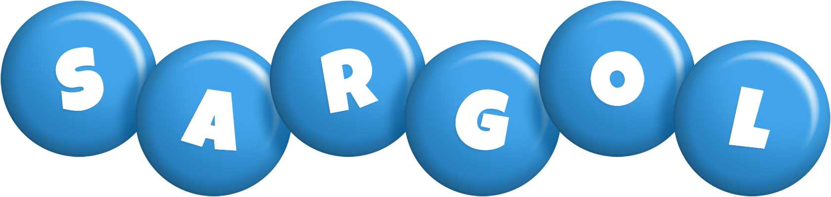 Sargol candy-blue logo
