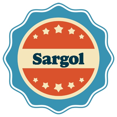 Sargol labels logo