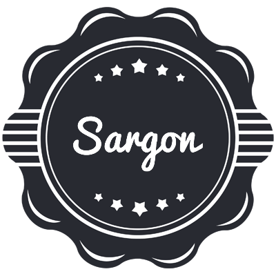 Sargon badge logo