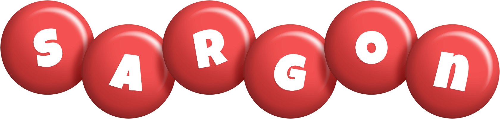 Sargon candy-red logo