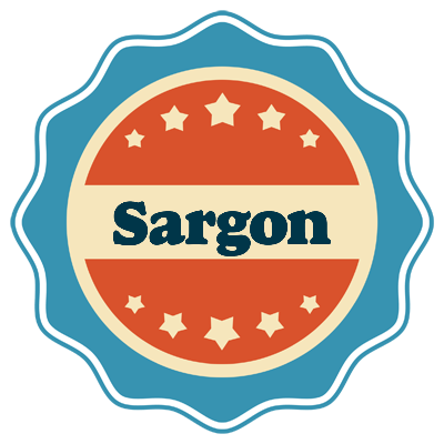Sargon labels logo