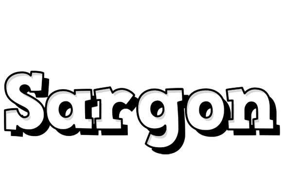 Sargon snowing logo