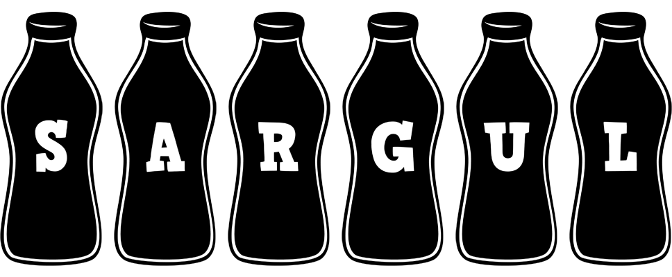 Sargul bottle logo