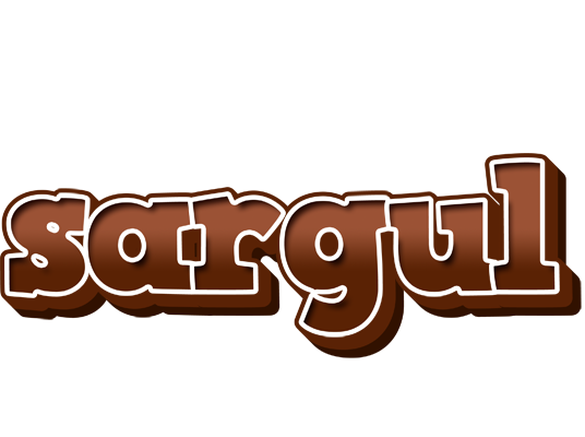 Sargul brownie logo