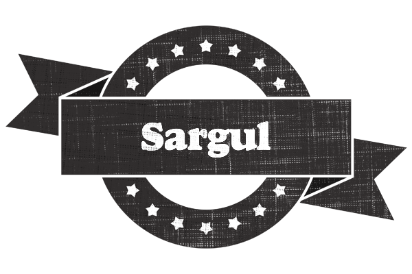Sargul grunge logo