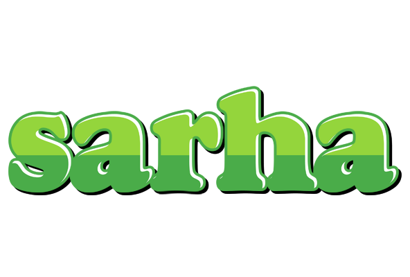 Sarha apple logo