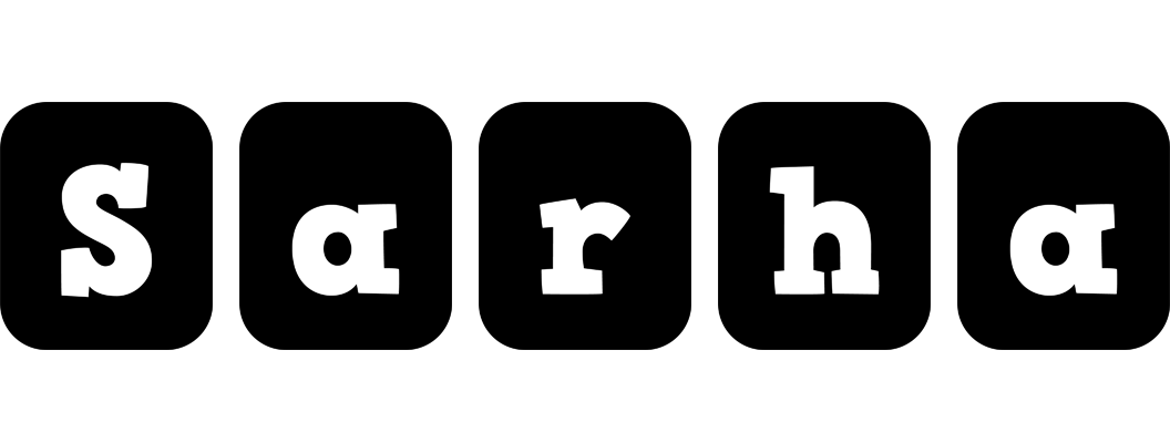 Sarha box logo