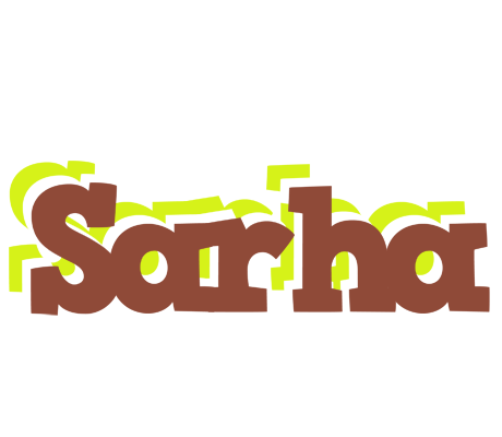 Sarha caffeebar logo