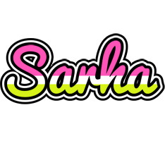 Sarha candies logo