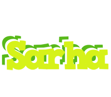 Sarha citrus logo