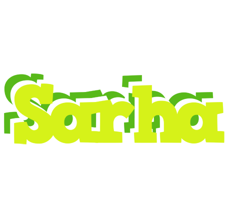 Sarha citrus logo