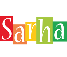 Sarha colors logo