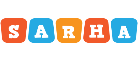 Sarha comics logo