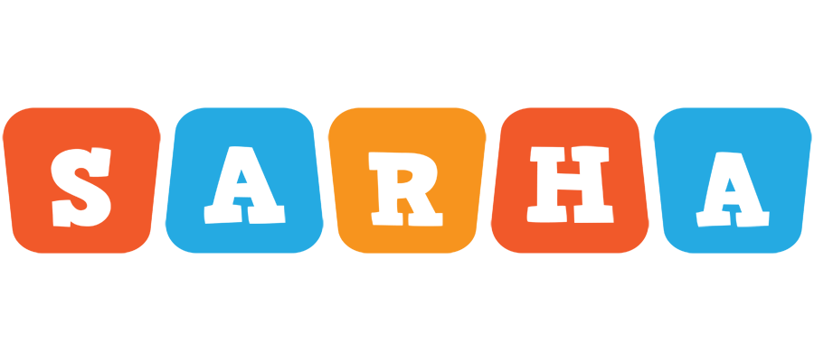 Sarha comics logo