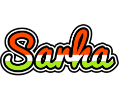 Sarha exotic logo