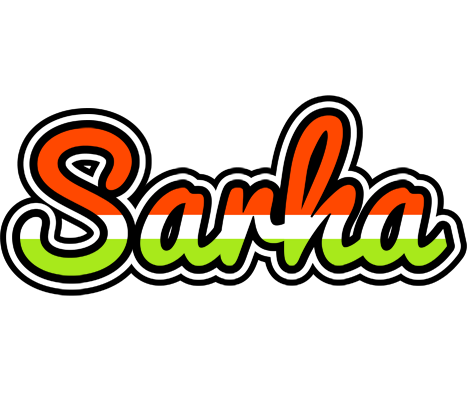 Sarha exotic logo