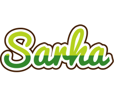 Sarha golfing logo