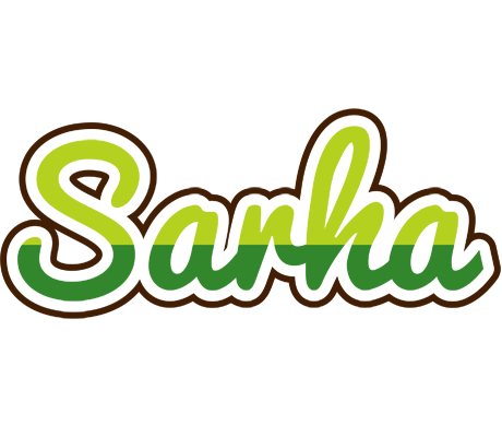 Sarha golfing logo