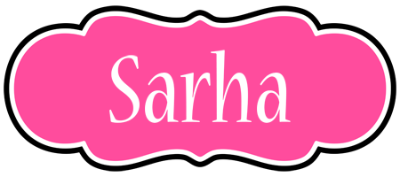 Sarha invitation logo