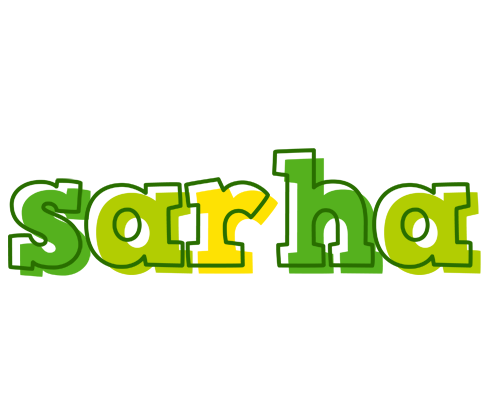 Sarha juice logo