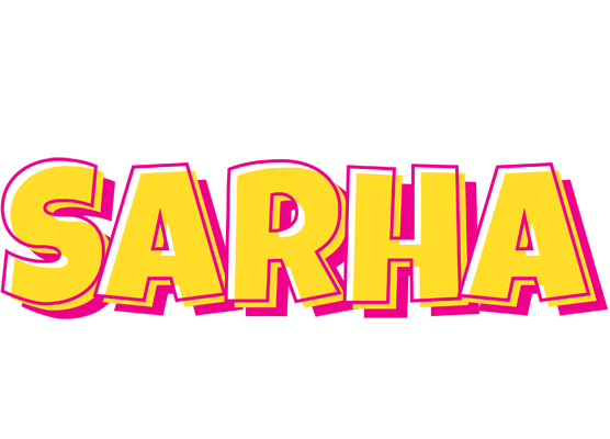 Sarha kaboom logo