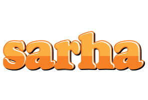 Sarha orange logo