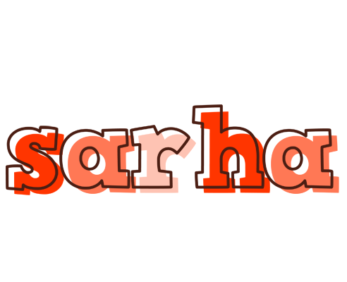 Sarha paint logo