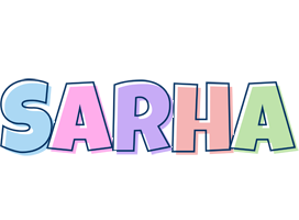 Sarha pastel logo