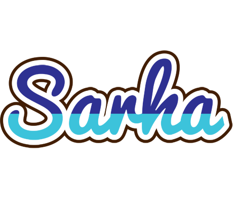 Sarha raining logo