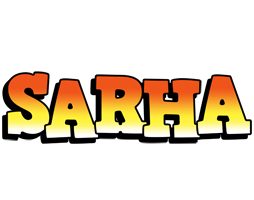 Sarha sunset logo