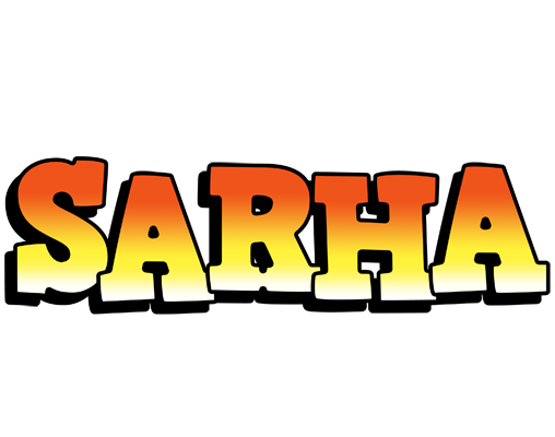 Sarha sunset logo