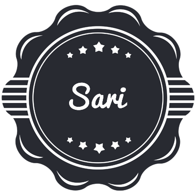 Sari badge logo