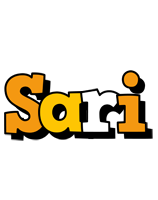 Sari cartoon logo
