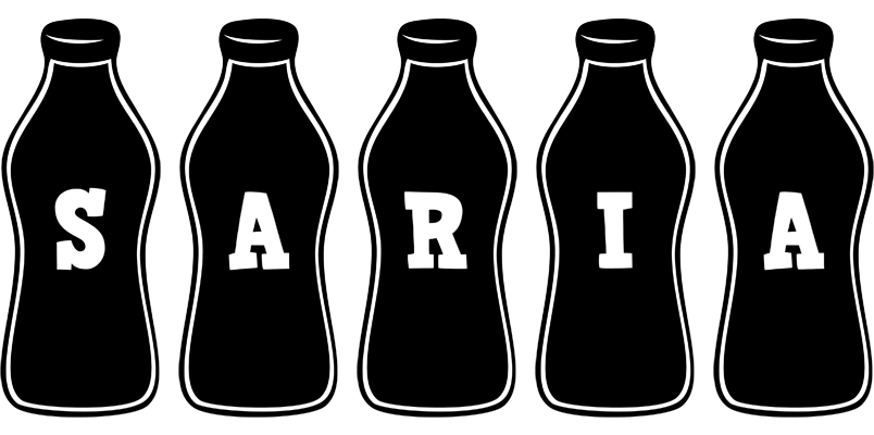 Saria bottle logo