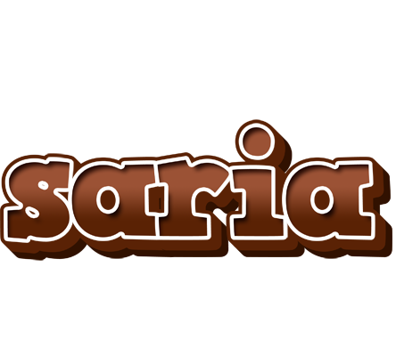 Saria brownie logo