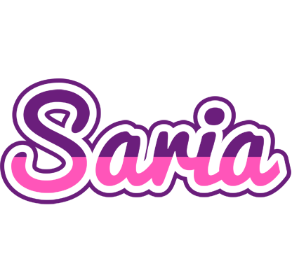 Saria cheerful logo
