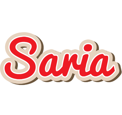 Saria chocolate logo
